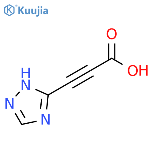 2-Propynoic acid, 3-(1H-1,2,4-triazol-5-yl)- structure