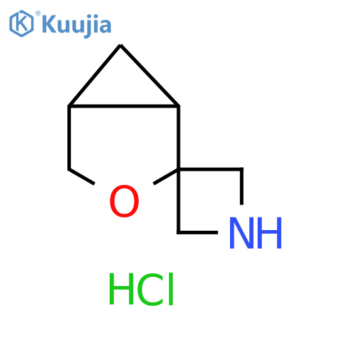 3'-oxaspiro[azetidine-3,2'-bicyclo[3.1.0]hexane] hydrochloride structure