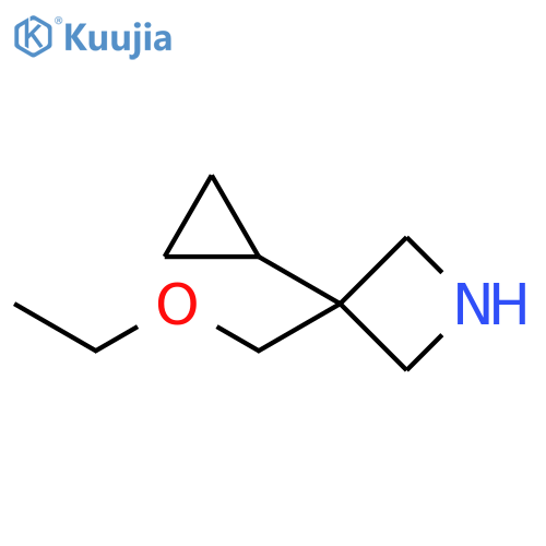Azetidine, 3-cyclopropyl-3-(ethoxymethyl)- structure