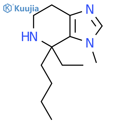4-butyl-4-ethyl-3-methyl-3H,4H,5H,6H,7H-imidazo4,5-cpyridine structure
