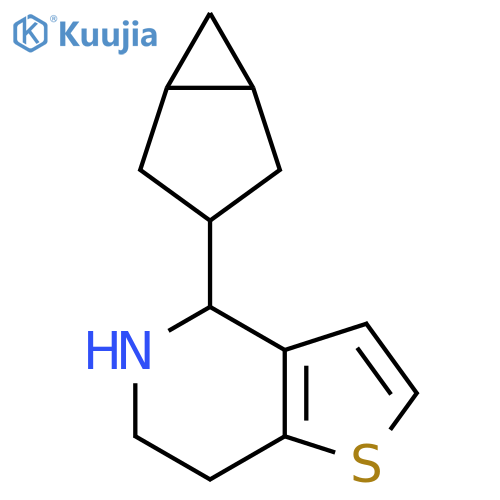 4-{bicyclo3.1.0hexan-3-yl}-4H,5H,6H,7H-thieno3,2-cpyridine structure