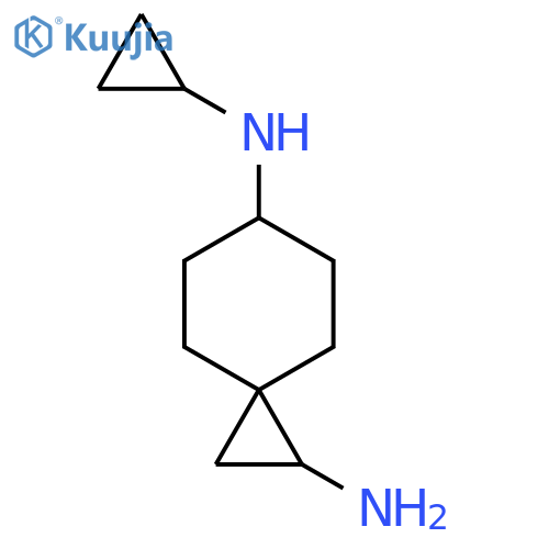 N6-cyclopropylspiro2.5octane-1,6-diamine structure