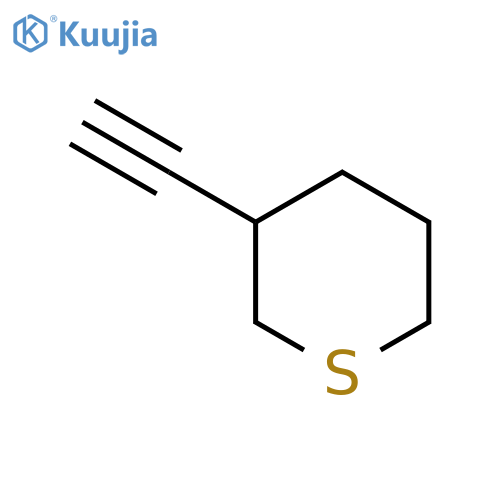 3-Ethynylthiane structure