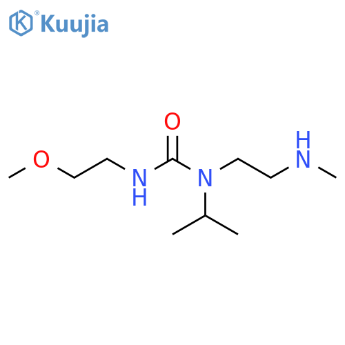 Urea, N'-(2-methoxyethyl)-N-[2-(methylamino)ethyl]-N-(1-methylethyl)- structure