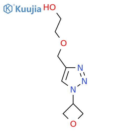 2-{[1-(oxetan-3-yl)-1H-1,2,3-triazol-4-yl]methoxy}ethan-1-ol structure