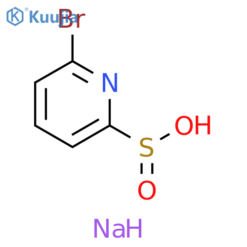 Sodium 6-bromopyridine-2-sulfinate structure