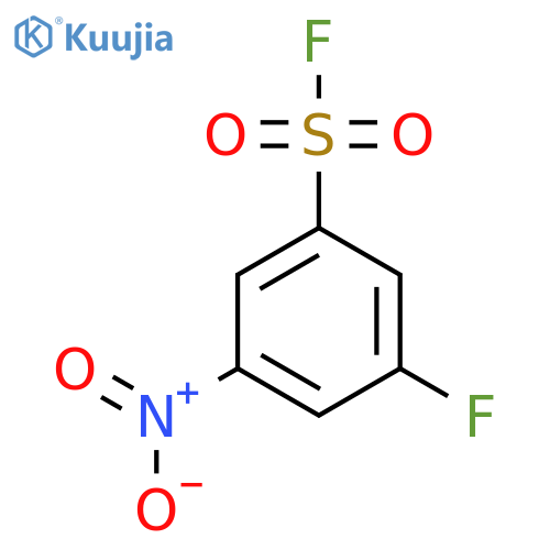 3-Fluoro-5-nitrobenzene-1-sulfonyl fluoride structure