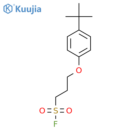 3-(4-Tert-butylphenoxy)propane-1-sulfonyl fluoride structure