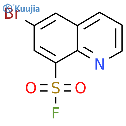 6-Bromoquinoline-8-sulfonyl fluoride structure