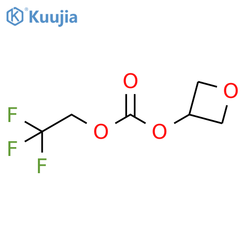 oxetan-3-yl 2,2,2-trifluoroethyl carbonate structure