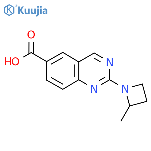 2-(2-methylazetidin-1-yl)quinazoline-6-carboxylic acid structure