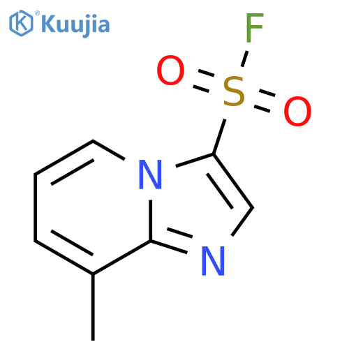 8-methylimidazo1,2-apyridine-3-sulfonyl fluoride structure
