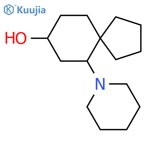 6-(Piperidin-1-yl)spiro[4.5]decan-8-ol structure