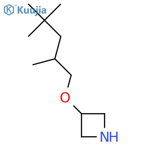 3-(2,4,4-trimethylpentyl)oxyazetidine structure