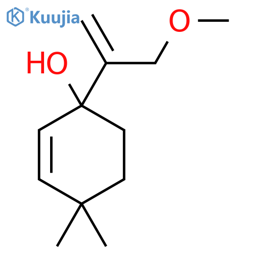 1-(3-Methoxyprop-1-en-2-yl)-4,4-dimethylcyclohex-2-en-1-ol structure