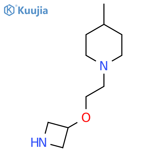 1-2-(azetidin-3-yloxy)ethyl-4-methylpiperidine structure