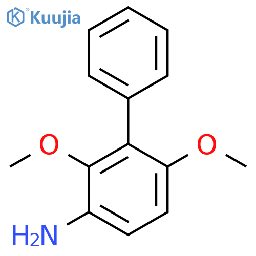 2,4-dimethoxy-3-phenylaniline structure