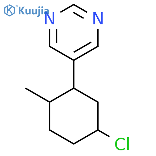 5-(5-Chloro-2-methylcyclohexyl)pyrimidine structure