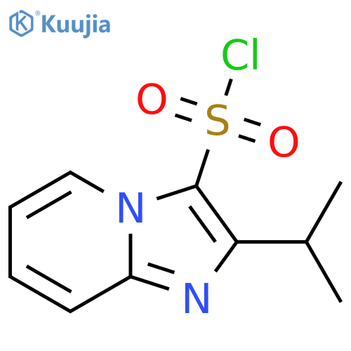 2-(propan-2-yl)imidazo1,2-apyridine-3-sulfonyl chloride structure