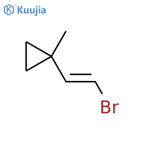 1-(2-Bromoethenyl)-1-methylcyclopropane structure