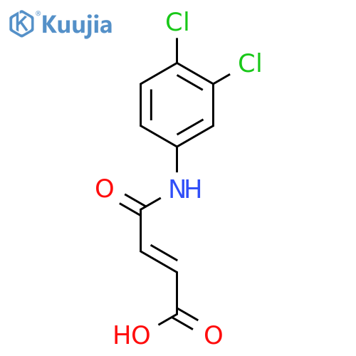(Z)-4-(3,4-Dichloroanilino)-4-oxobut-2-enoic Acid structure