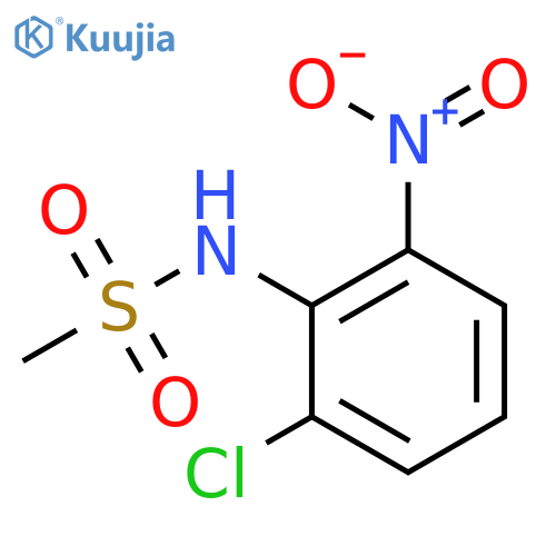 Methanesulfonamide, N-(2-chloro-6-nitrophenyl)- structure