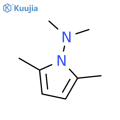 pyrrole, 2,5-dimethyl-n-(n,n-dimethylamino)- structure