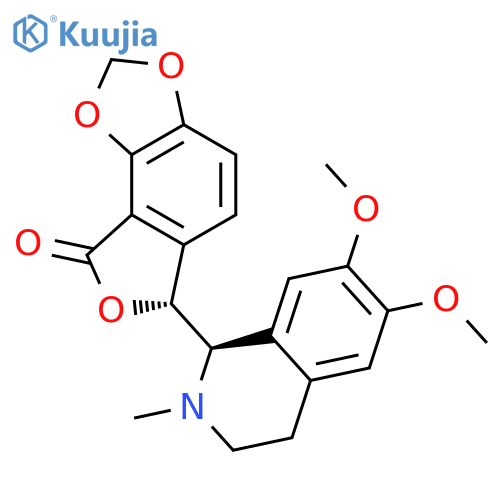 (+)-Adlumine structure