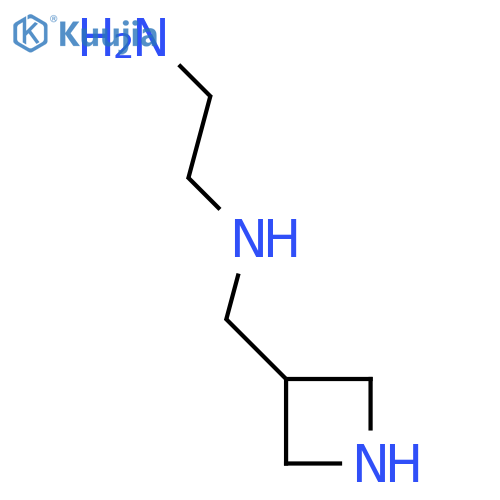 (2-Aminoethyl)[(azetidin-3-yl)methyl]amine structure