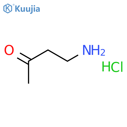 3-aminobutan-2-one hydrochloride structure