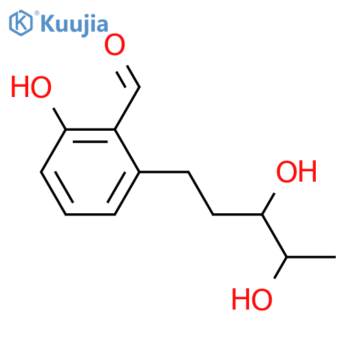Sordariol; 4'-Epimer, 1',2'-dihydro, 7-aldehyde structure