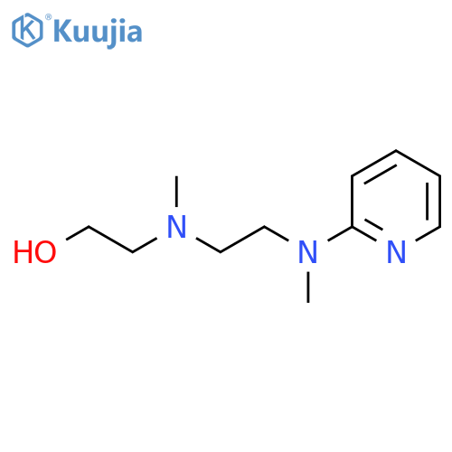 2-(methyl(2-(methyl(pyridin-2-yl)amino)ethyl)amino)ethan-1-ol structure