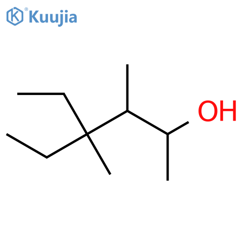 4-ethyl-3,4-dimethylhexan-2-ol structure