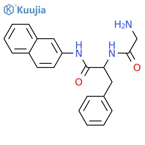 Gly-Phe-β-naphthylamide structure