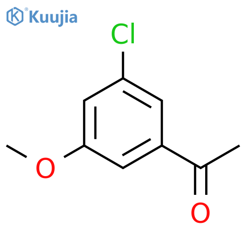 3'-Chloro-5'-methoxyacetophenone structure