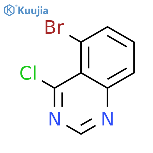 5-Bromo-4-chloro-quinazoline structure