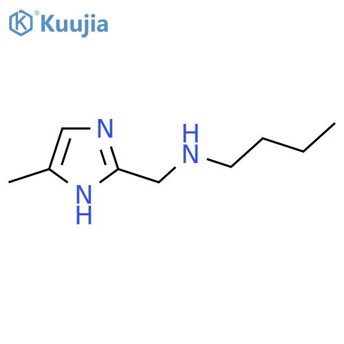 butyl(4-methyl-1H-imidazol-2-yl)methylamine structure