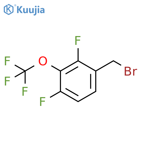 2,4-Difluoro-3-(trifluoromethoxy)benzyl bromide structure