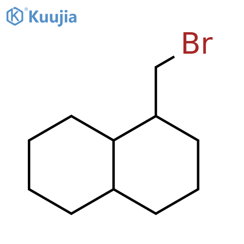 1-(bromomethyl)-decahydronaphthalene, Mixture of diastereomers structure