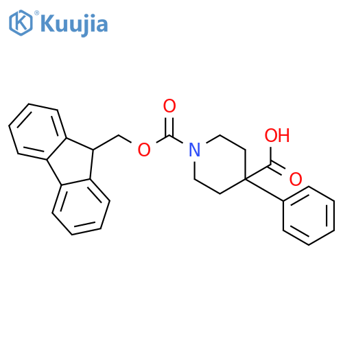 Fmoc-4-Phenyl-piperidine-4-carboxylic Acid structure