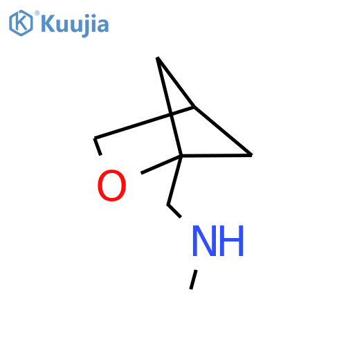 methyl({2-oxabicyclo2.1.1hexan-1-yl}methyl)amine structure