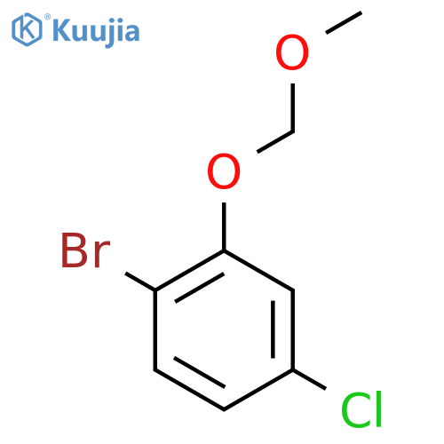 1-Bromo-4-chloro-2-(methoxymethoxy)benzene structure