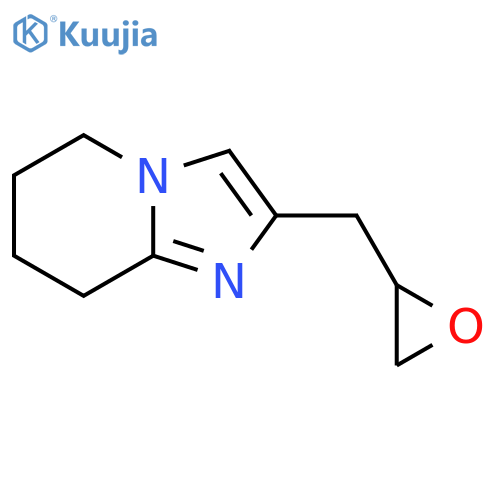 2-(oxiran-2-yl)methyl-5H,6H,7H,8H-imidazo1,2-apyridine structure