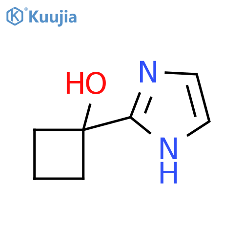 1-(1H-imidazol-2-yl)cyclobutanol structure