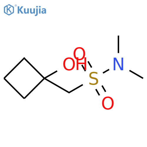 1-(1-hydroxycyclobutyl)-N,N-dimethylmethanesulfonamide structure
