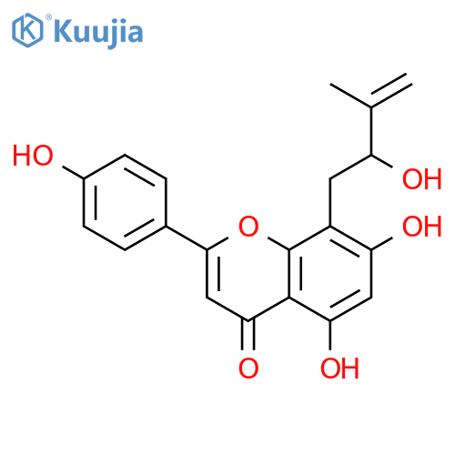 4',5,7-Trihydroxy-8-prenylflavone; Δ3''-Isomer, 2''-hydroxy structure