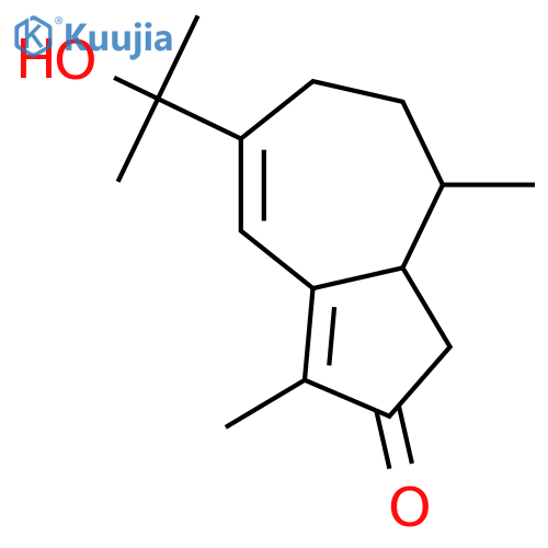 11-Hydroxy-4,6-guaiadien-3-one; (1α,10α)-form structure
