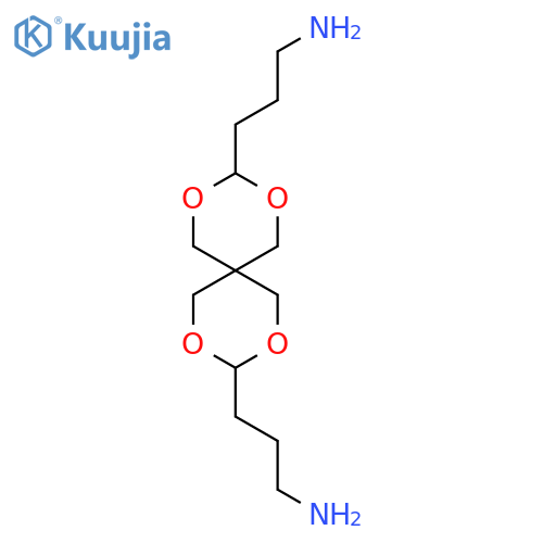 3-9-(3-aminopropyl)-2,4,8,10-tetraoxaspiro5.5undecan-3-ylpropan-1-amine structure