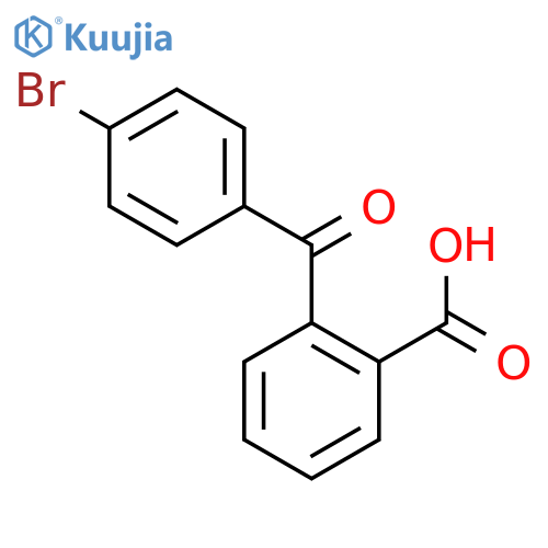 2-(4-Bromobenzoyl)benzoic acid structure