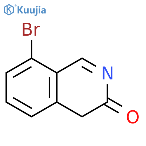 3(4H)-Isoquinolinone, 8-bromo- structure